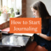 how to start journaling