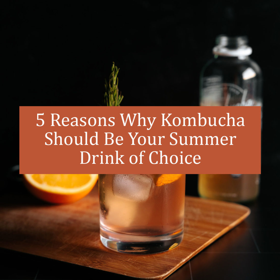 summer kombucha cocktails