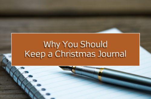 keep a Christmas journal