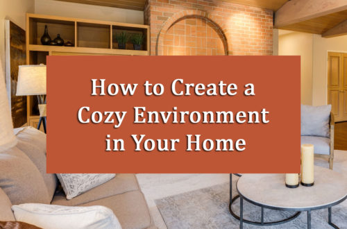 create cozy environment at home