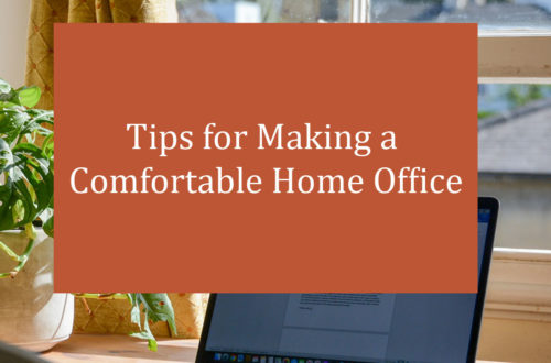 create a comfortable home office